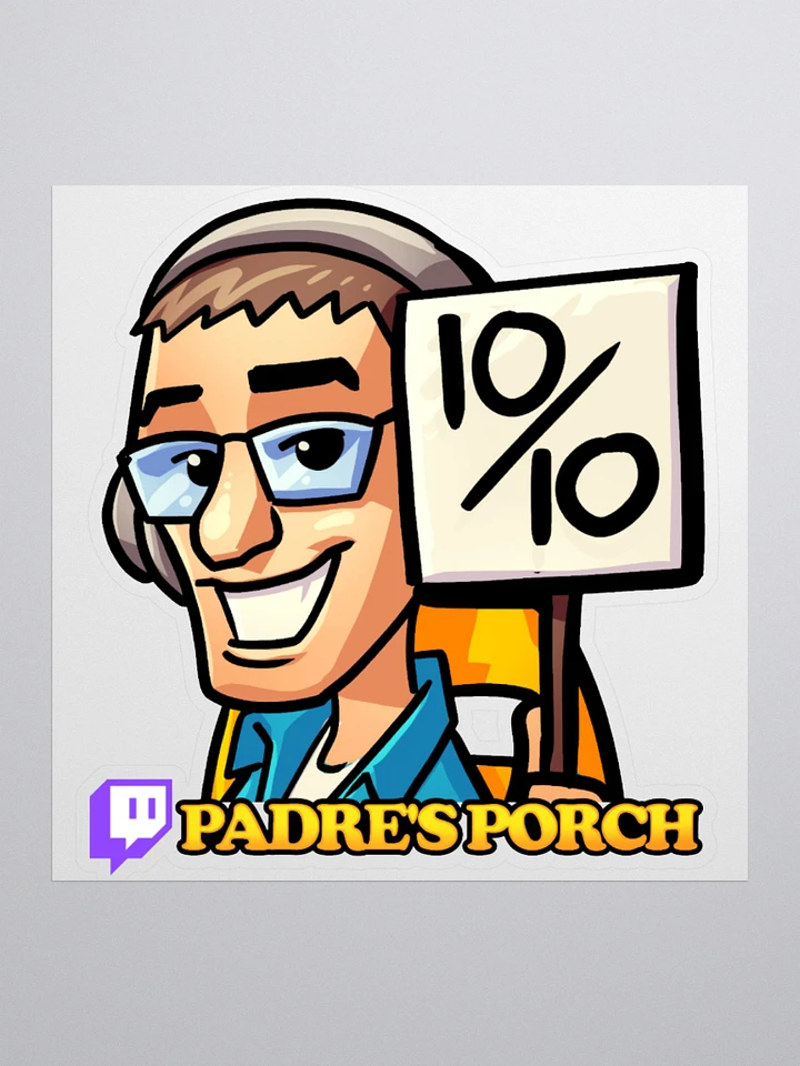 Padre 10/10 Sticker product image (1)