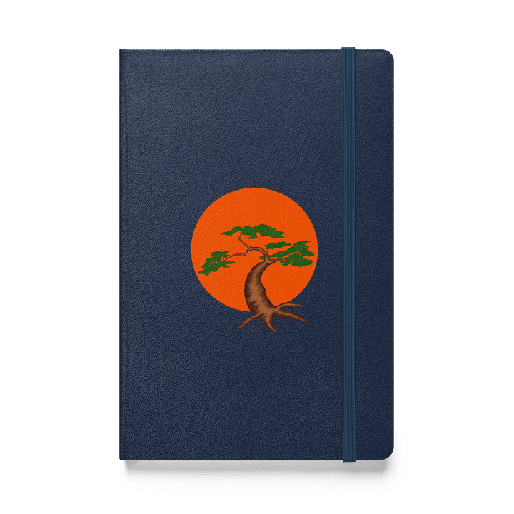 Bonsai Sunset Hardcover Notebook product image (1)