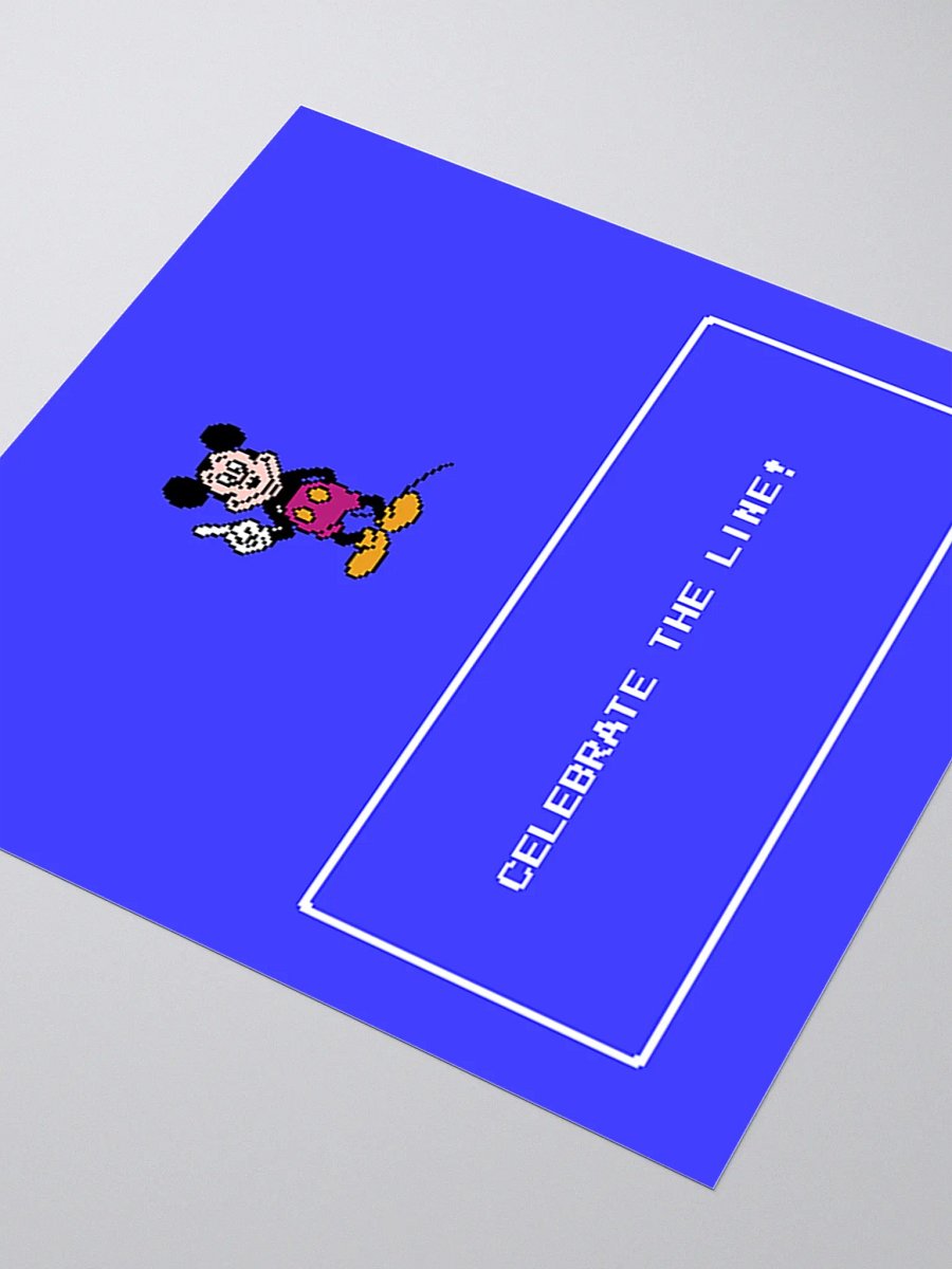 Celebrate the Line Sticker product image (3)