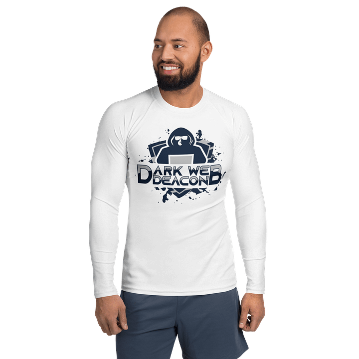 DWD Rash Guard Fitted Shirt - Blue Logo product image (1)