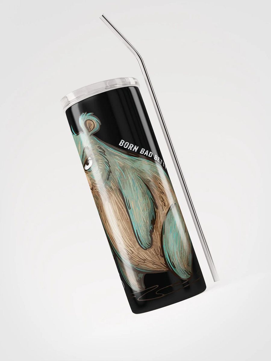 Grumpy Bear Stainless Steel Tumbler product image (4)