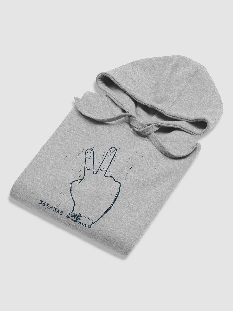 Linocut Peace Hoodie product image (6)