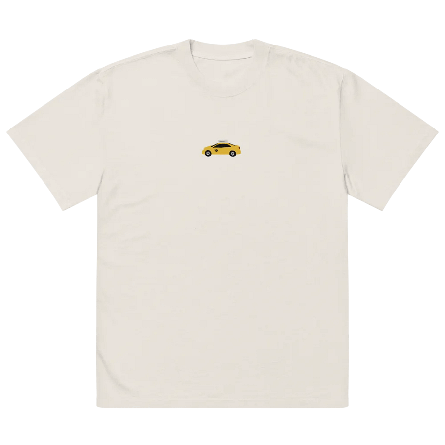 Vintage NYC Taxi Cab Oversized T-Shirt product image (2)