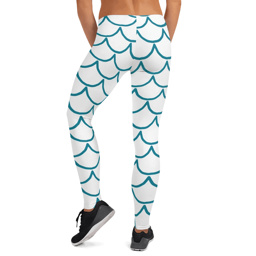 Mermaid Print Leggings – Magical, Stylish & Comfortably Chic product image (12)