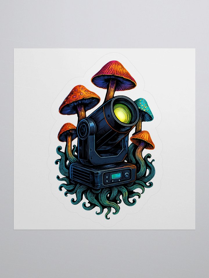 Theatrically Jerry: "Mystical Fungi" Moving Head Light Stickers product image (2)