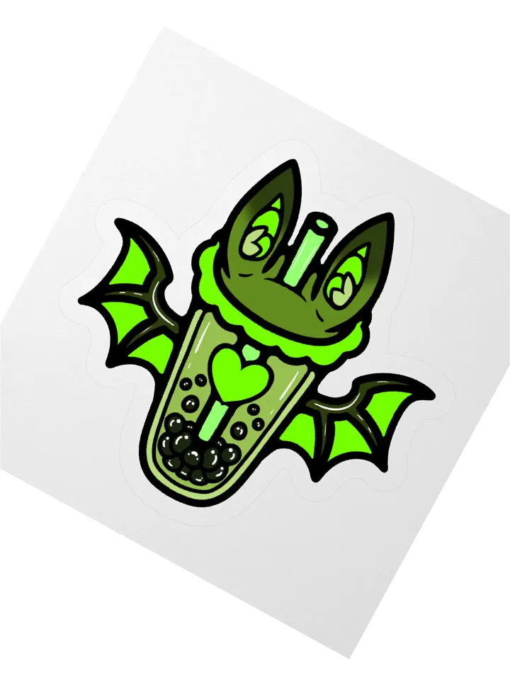 MatchaEXE Green Bobat Sticker product image (6)