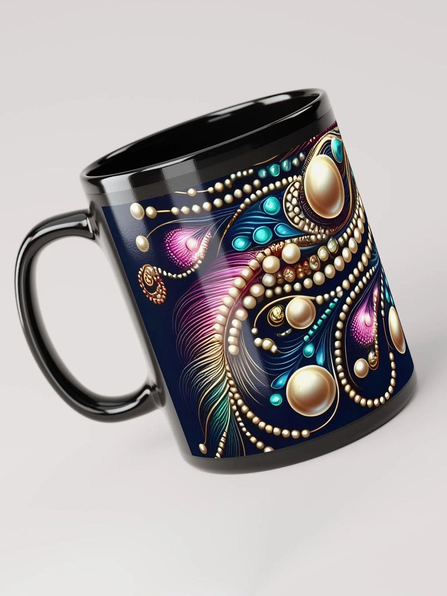 Peacock Feathers Elegance Mug product image (5)