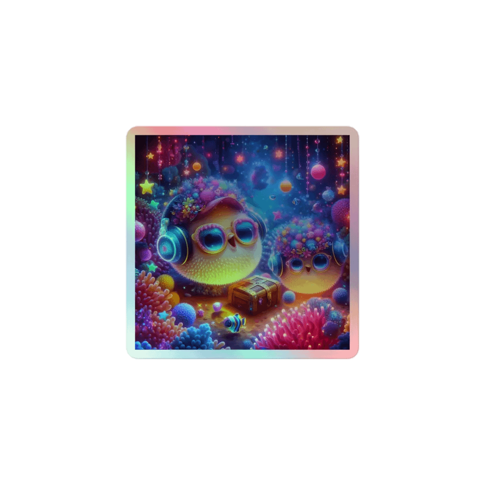 Enchanted Coral Melody Sticker Set product image (1)