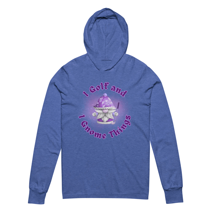 The Purple Gnome Pro hooded tee product image (2)