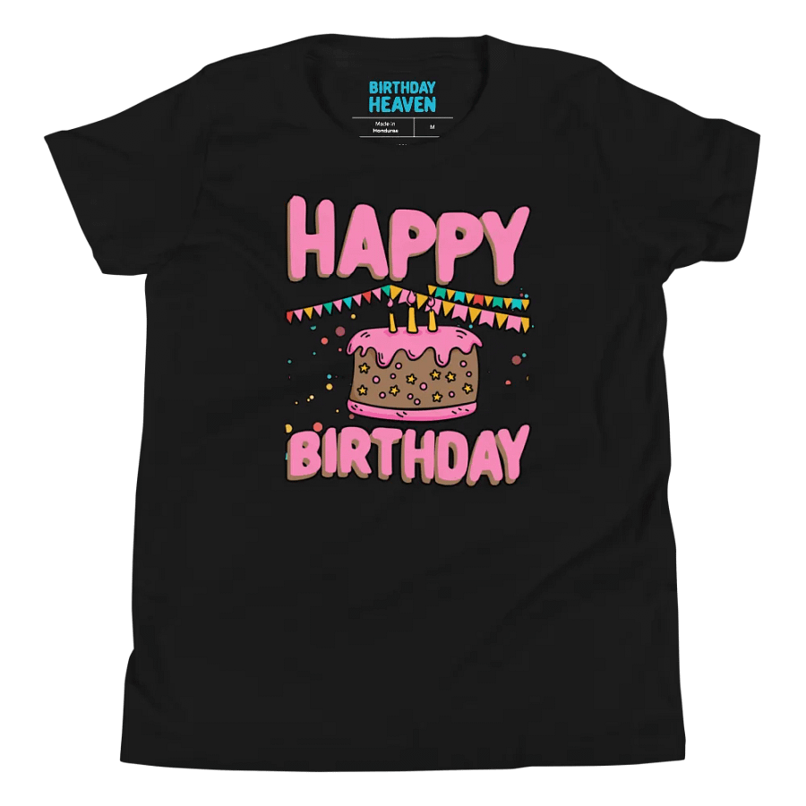 Happy Birthday (Chocolate Cake) Kids T-Shirt product image (4)