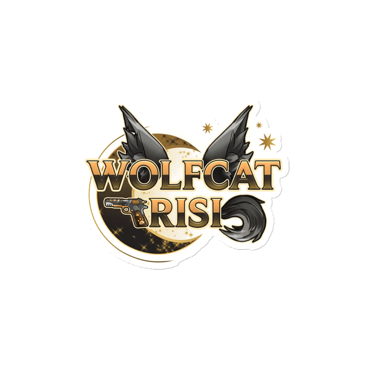 WolfcatRisi Logo Magnet product image (2)