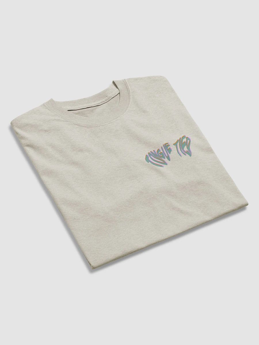Tessellate Tee Blue Lettering product image (3)