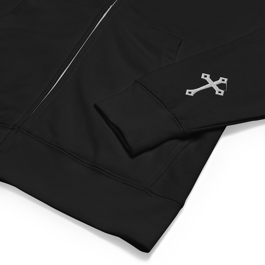 FAITH F1RST Zip-Up Hoodie - Embroidered product image (5)