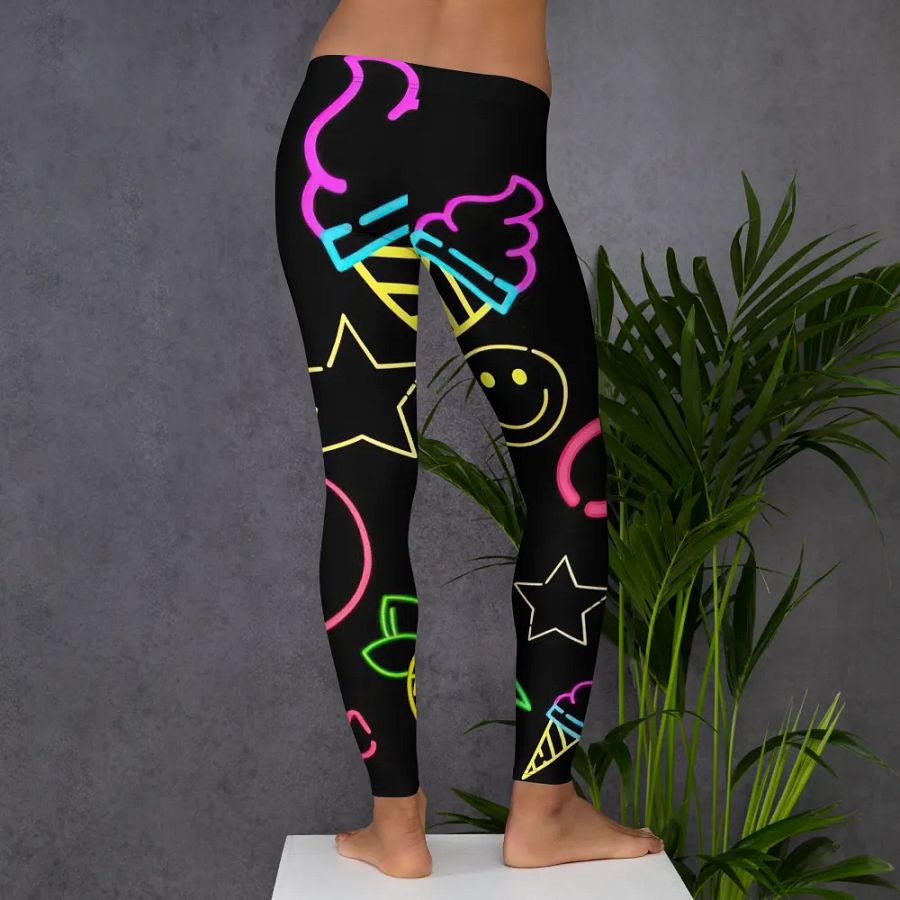 Neon Dreams All-Over Leggings product image (6)