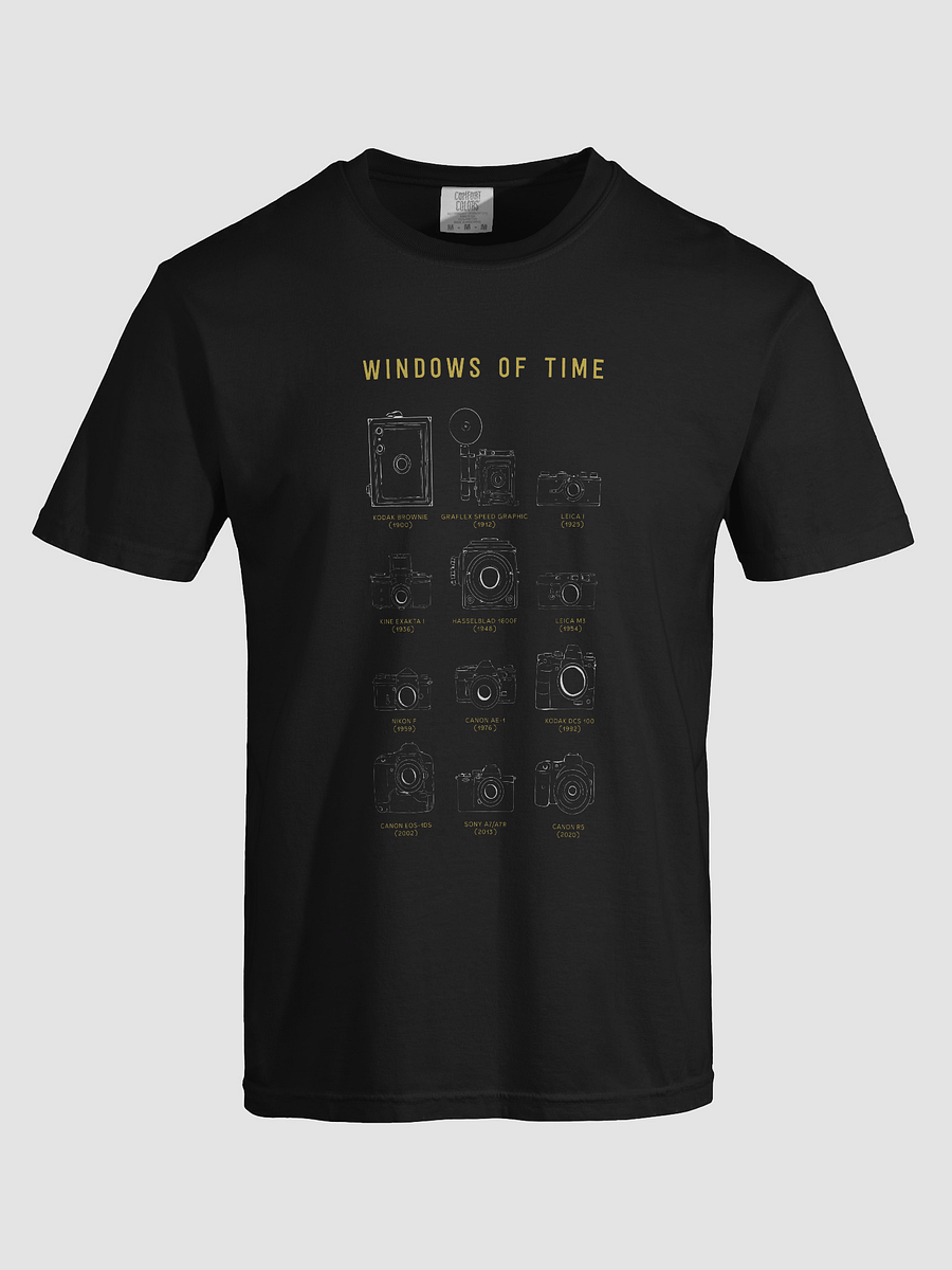 Camera Evolution - T-shirt - Dark Mode product image (17)