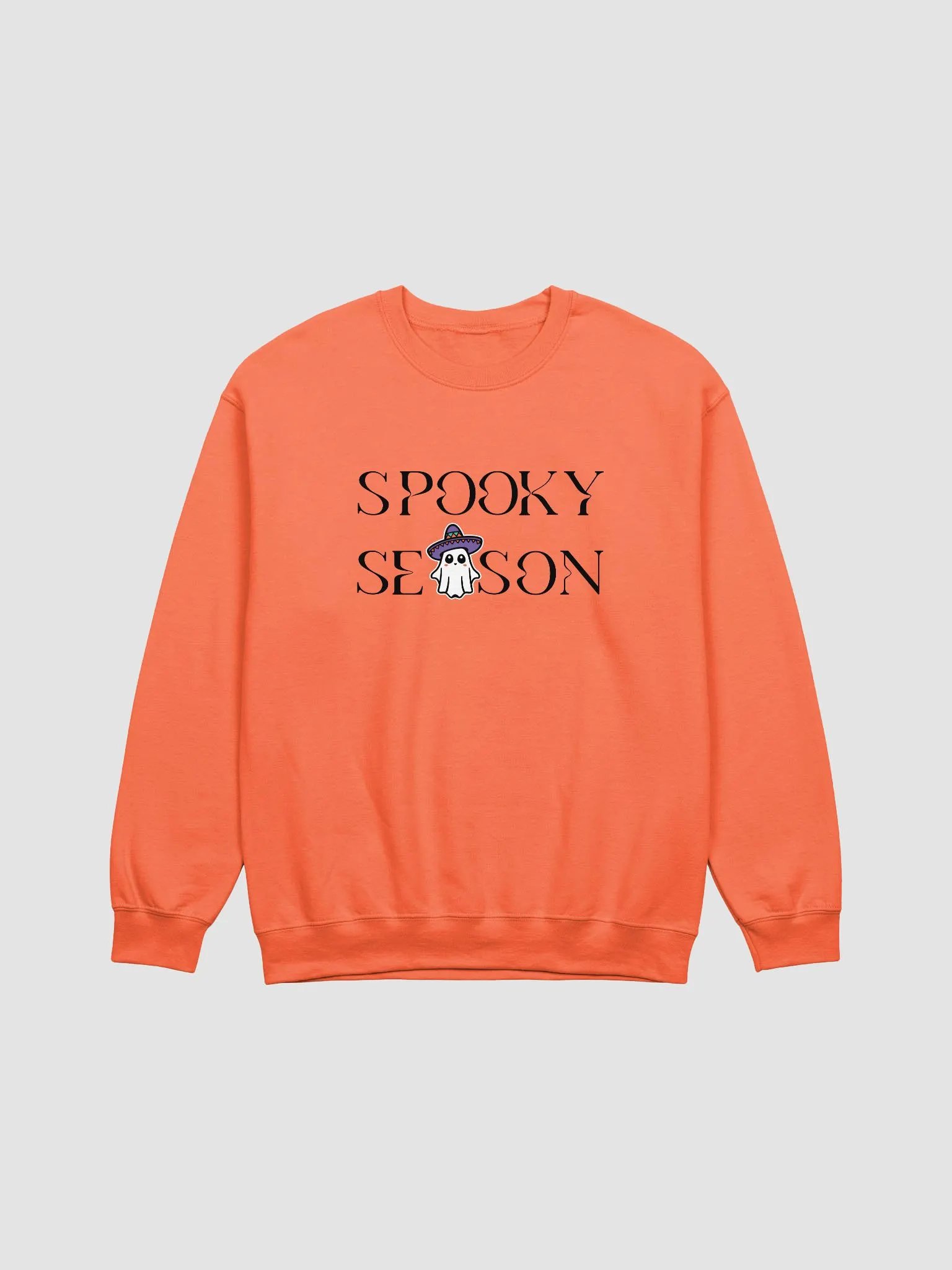 Spooky Season Sombrero Ghost Classic Crewneck Sweatshirt product image (1)