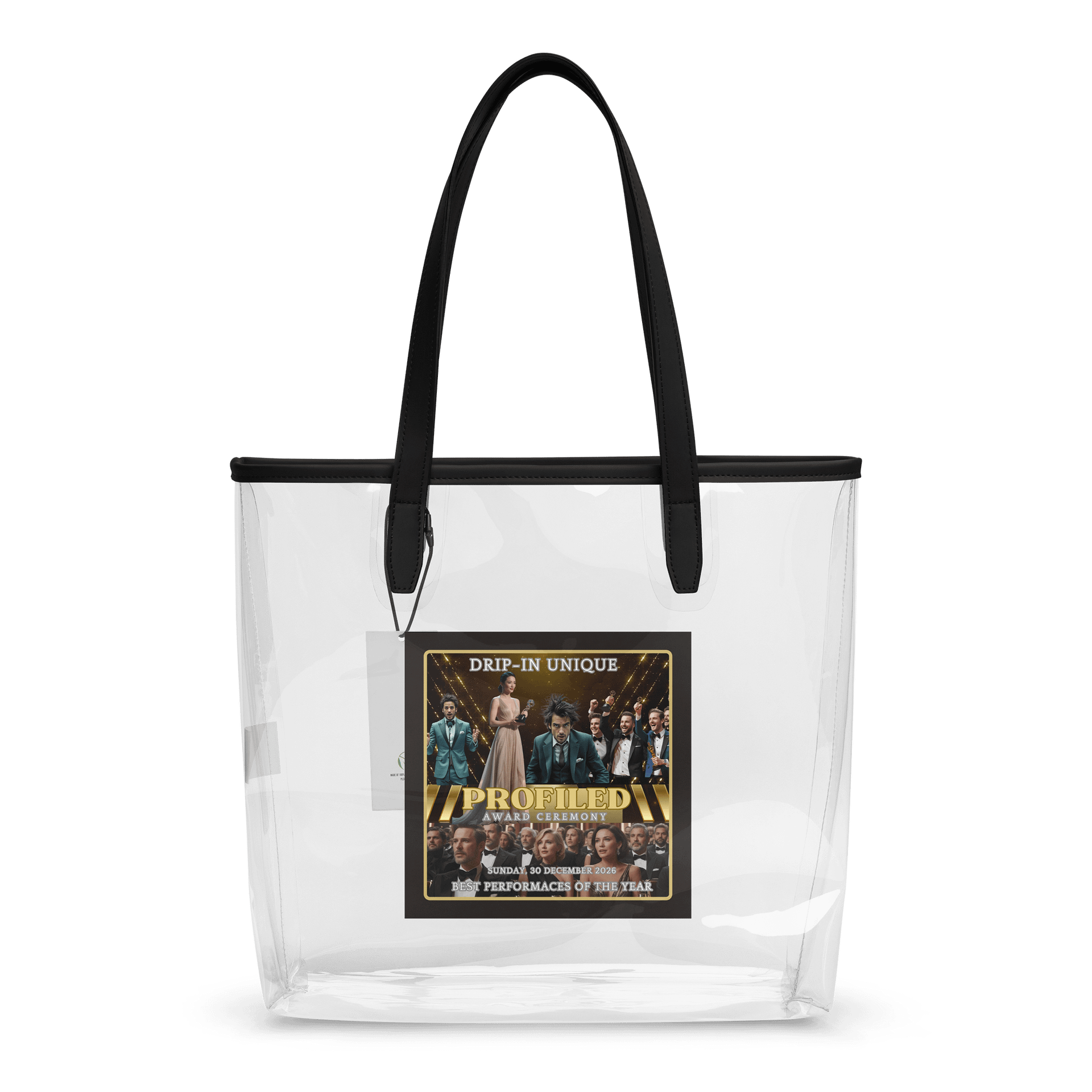 Suit Yourself Clear Tote Bag-Anti Profiling Bag product image (2)