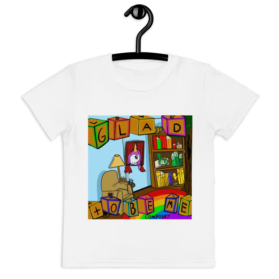 Kid's Glad To Be Me Tee product image (3)