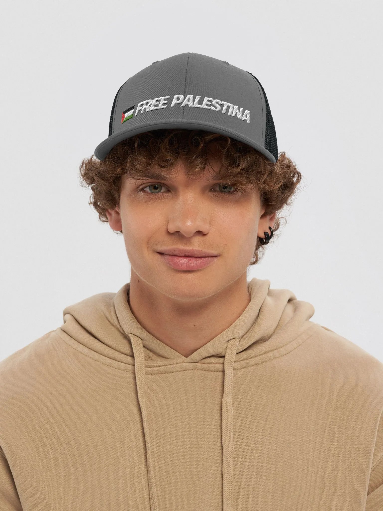 Richardson Trucker Hat | FREE PALESTINA product image (6)