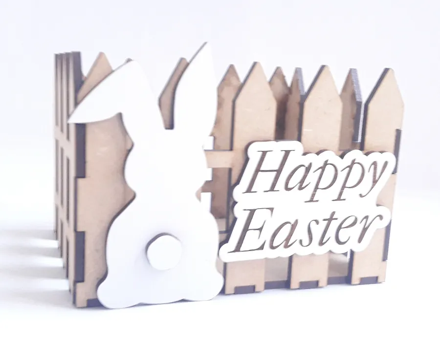 Easter Fence Basket - Laser Cut Files product image (8)