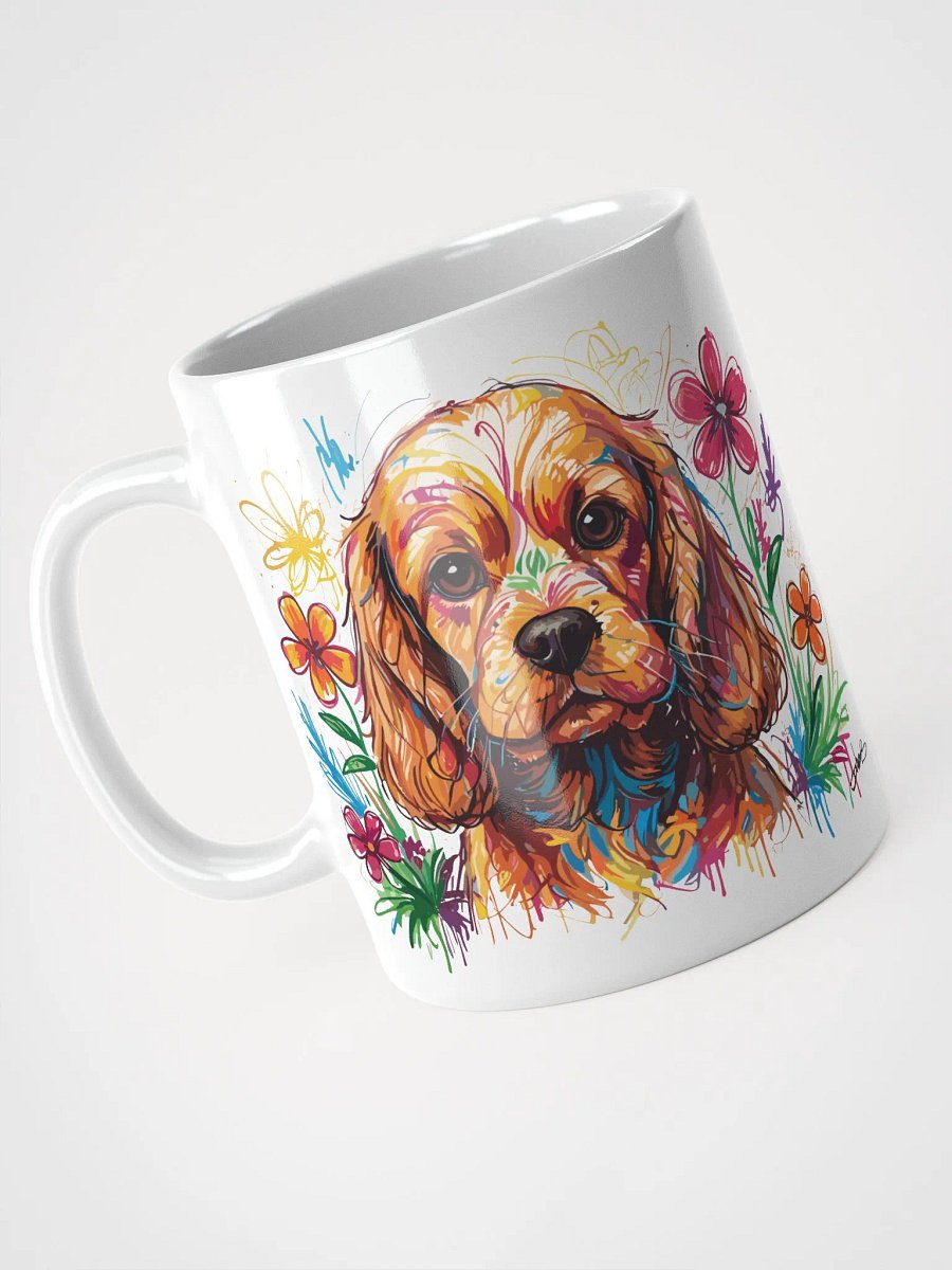 Scribbles Cocker Spaniel 4 , Mug product image (5)