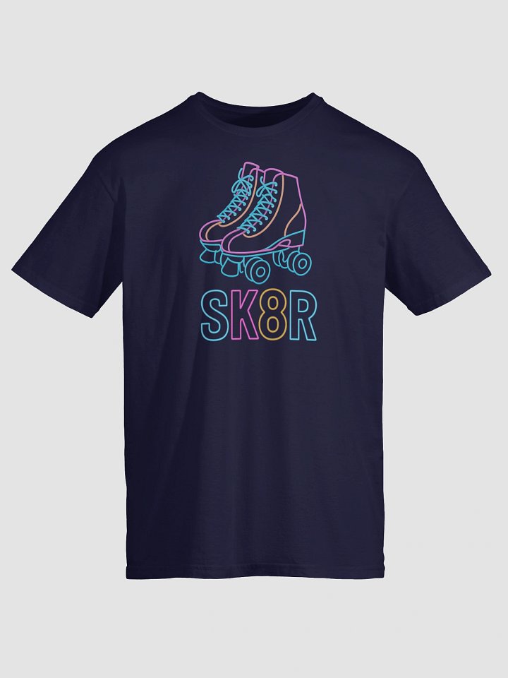 Neon SK8R Roller Skates T-Shirt product image (1)