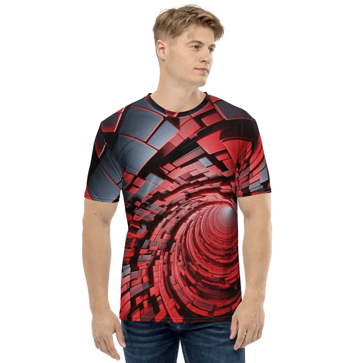 Vortex Red All-Over Print Tee product image (1)