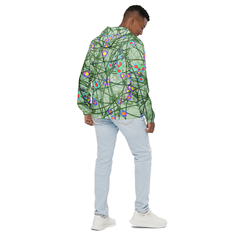 Floral Fusion All-Over Windbreaker product image (4)