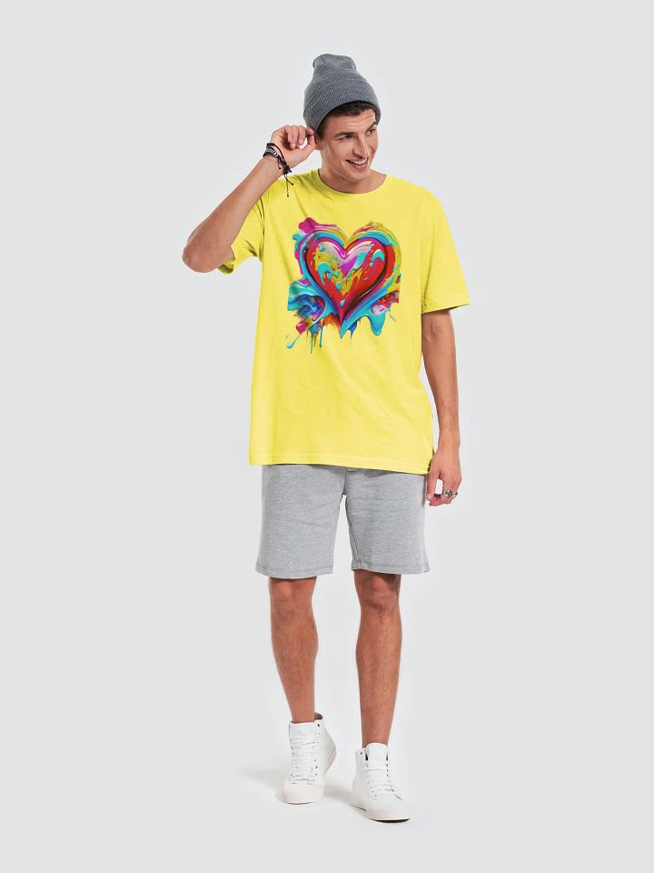 Painted Heart Supersoft T-Shirt product image (2)