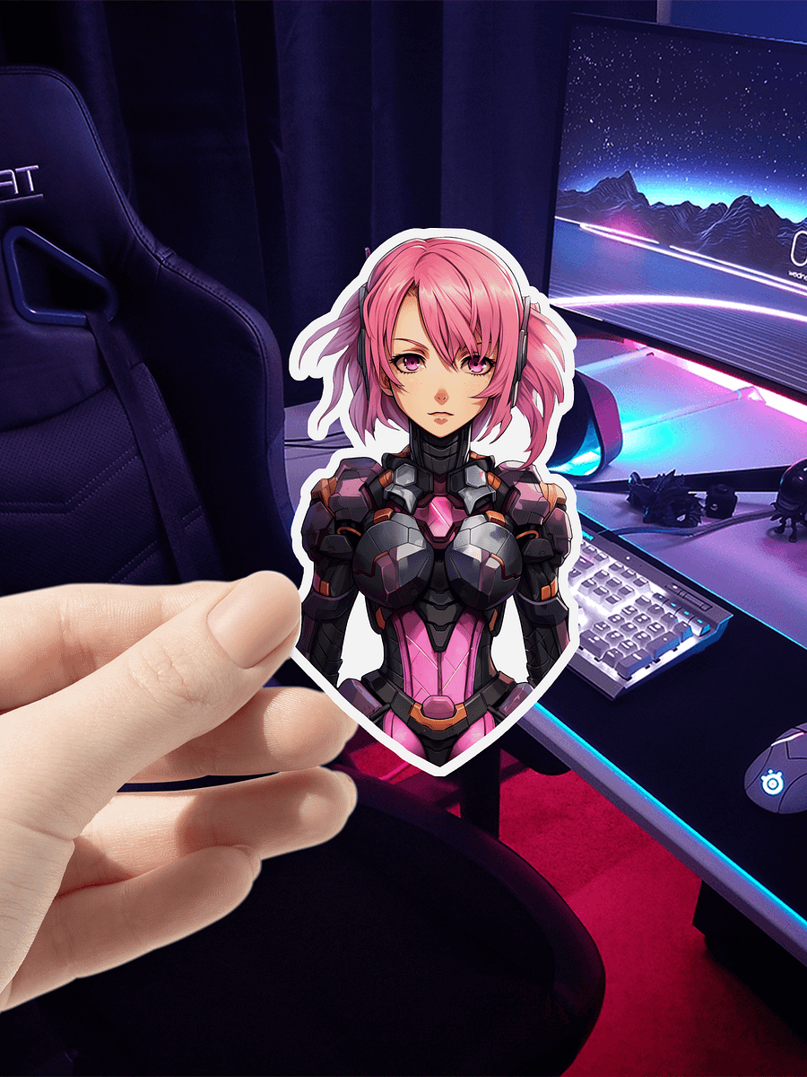 Mecha-Suit Babe 01 Sticker product image (1)