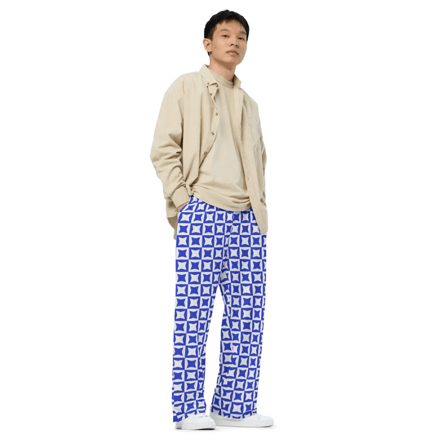 Stars Checkered Pants product image (3)
