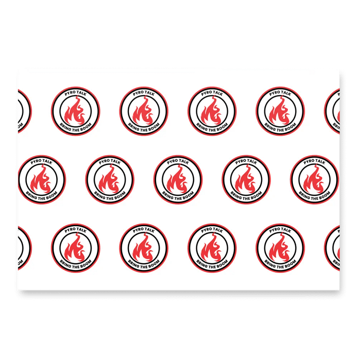 Pyro Talk Christmas Wrap product image (1)