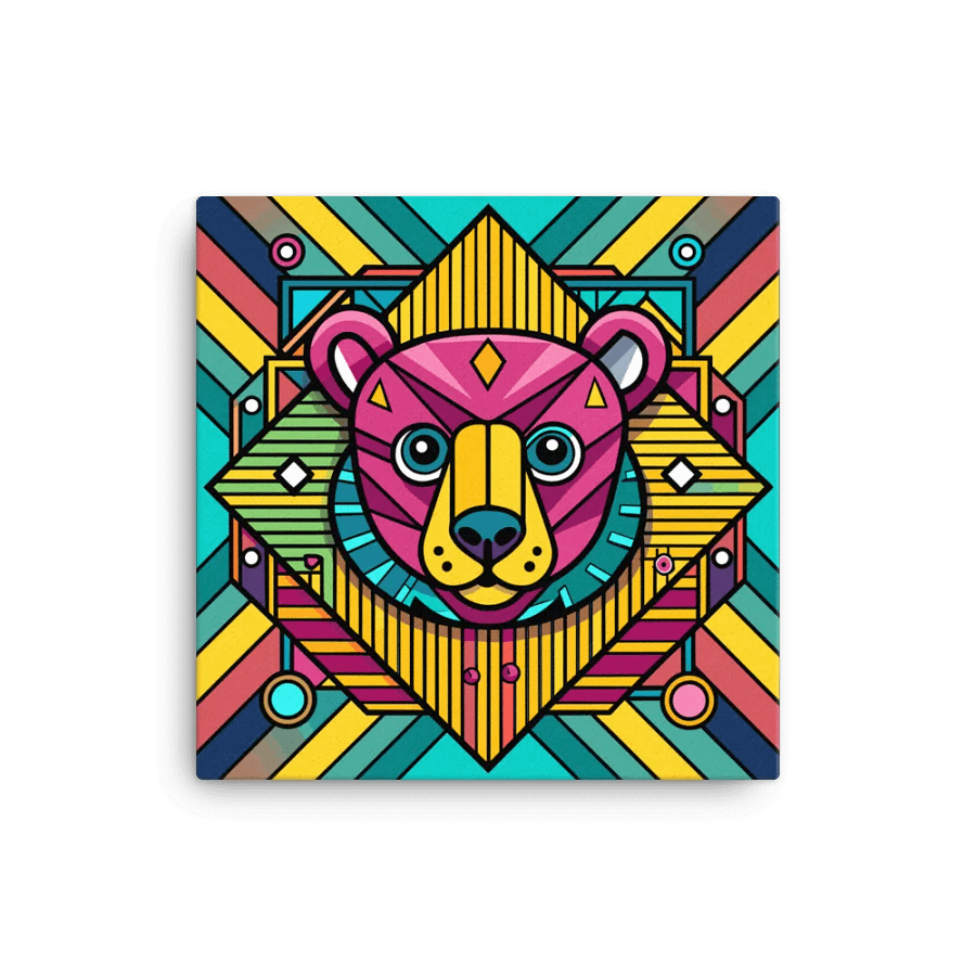 Gemetric Mandala Bär 6 product image (1)