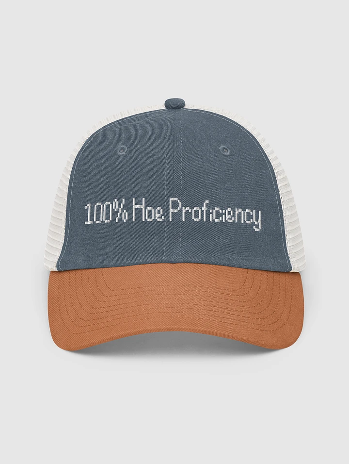100% Hoe Proficiency Trucker Hat product image (1)