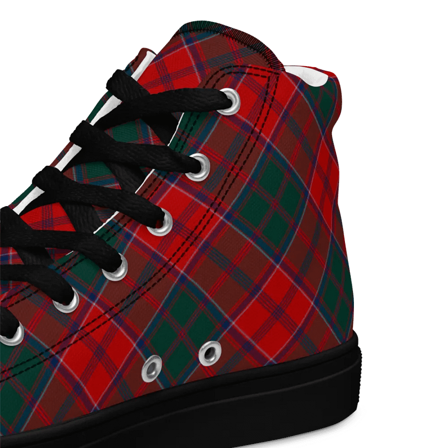 Grant Tartan Men's High Top Shoes product image (12)