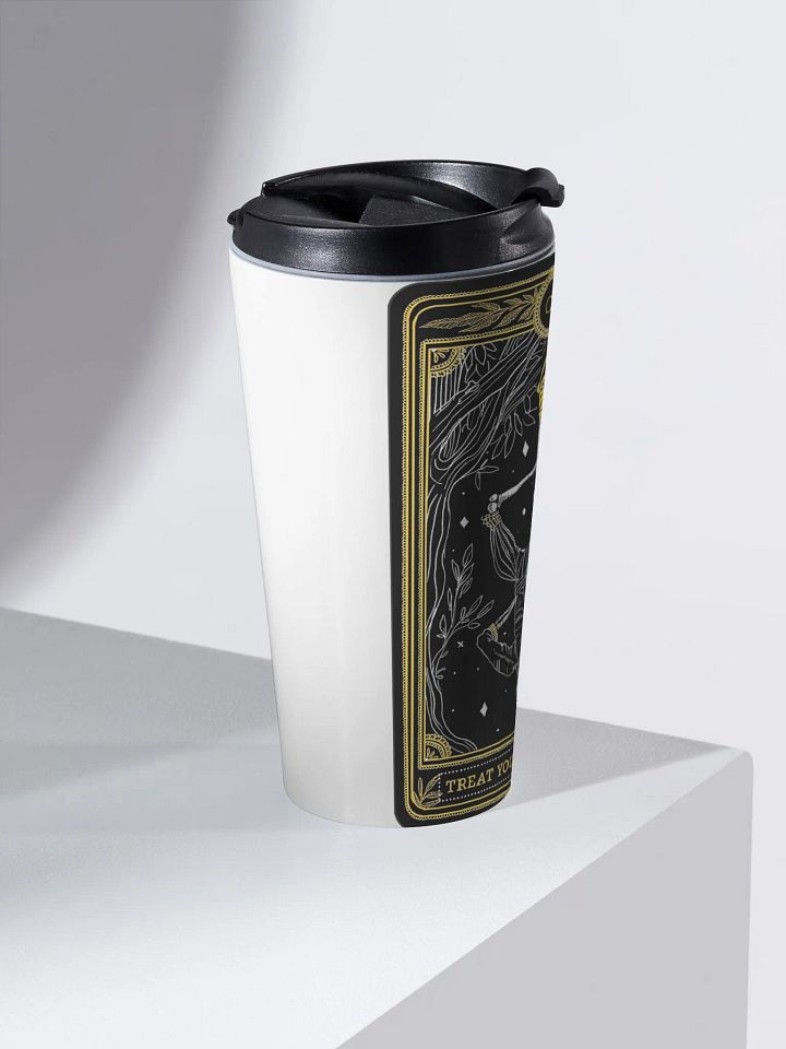 Treat yourself nice travel mug product image (2)