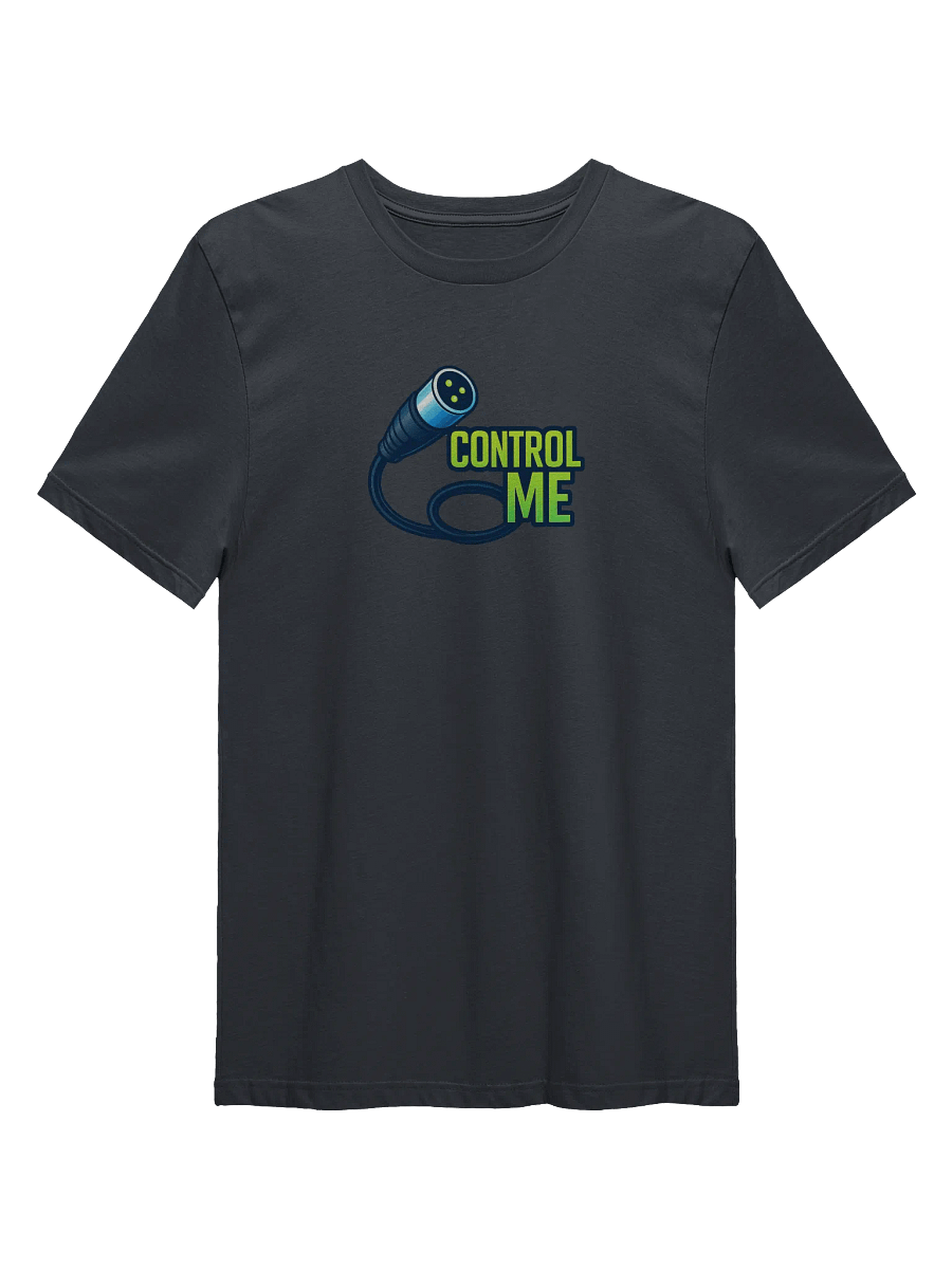 Theatrically Jerry: "Control Me" DMX Cable Design T-Shirt product image (2)