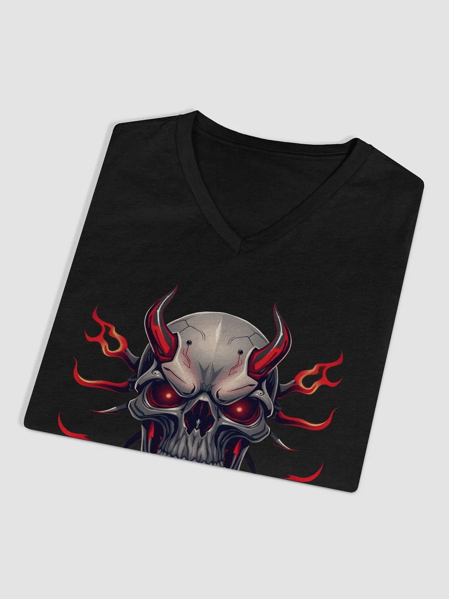 Cybernetic Skull V-Neck Tee Bella+Canvas (Women's) product image (3)