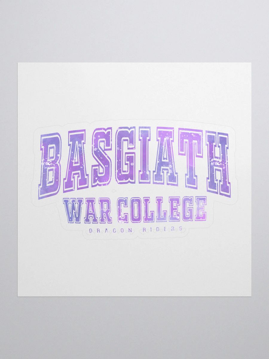 Basgiath War College Sticker - Purple product image (1)