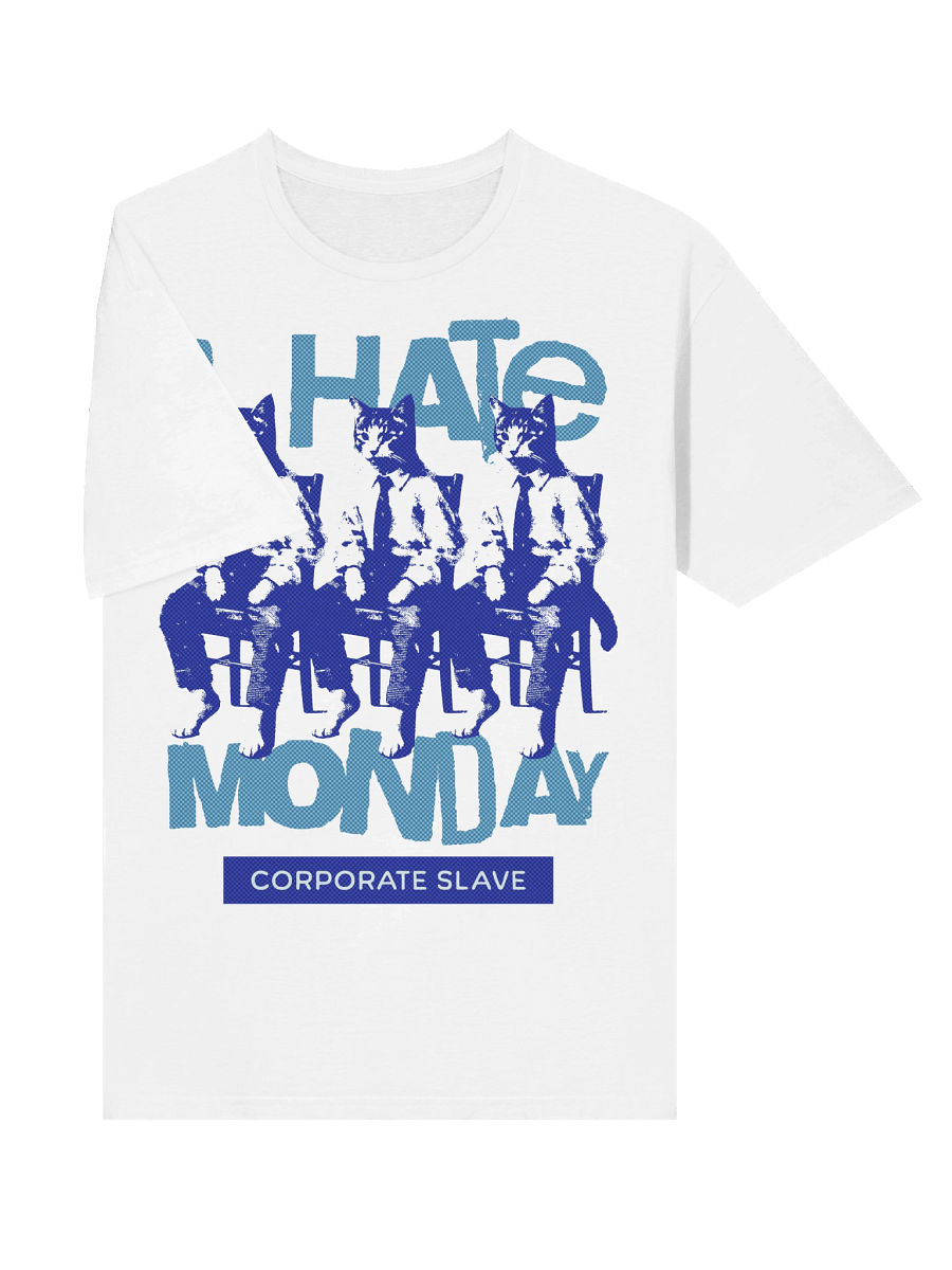 I Hate Monday | Unisex Softstyle T-Shirt by Gildan product image (6)
