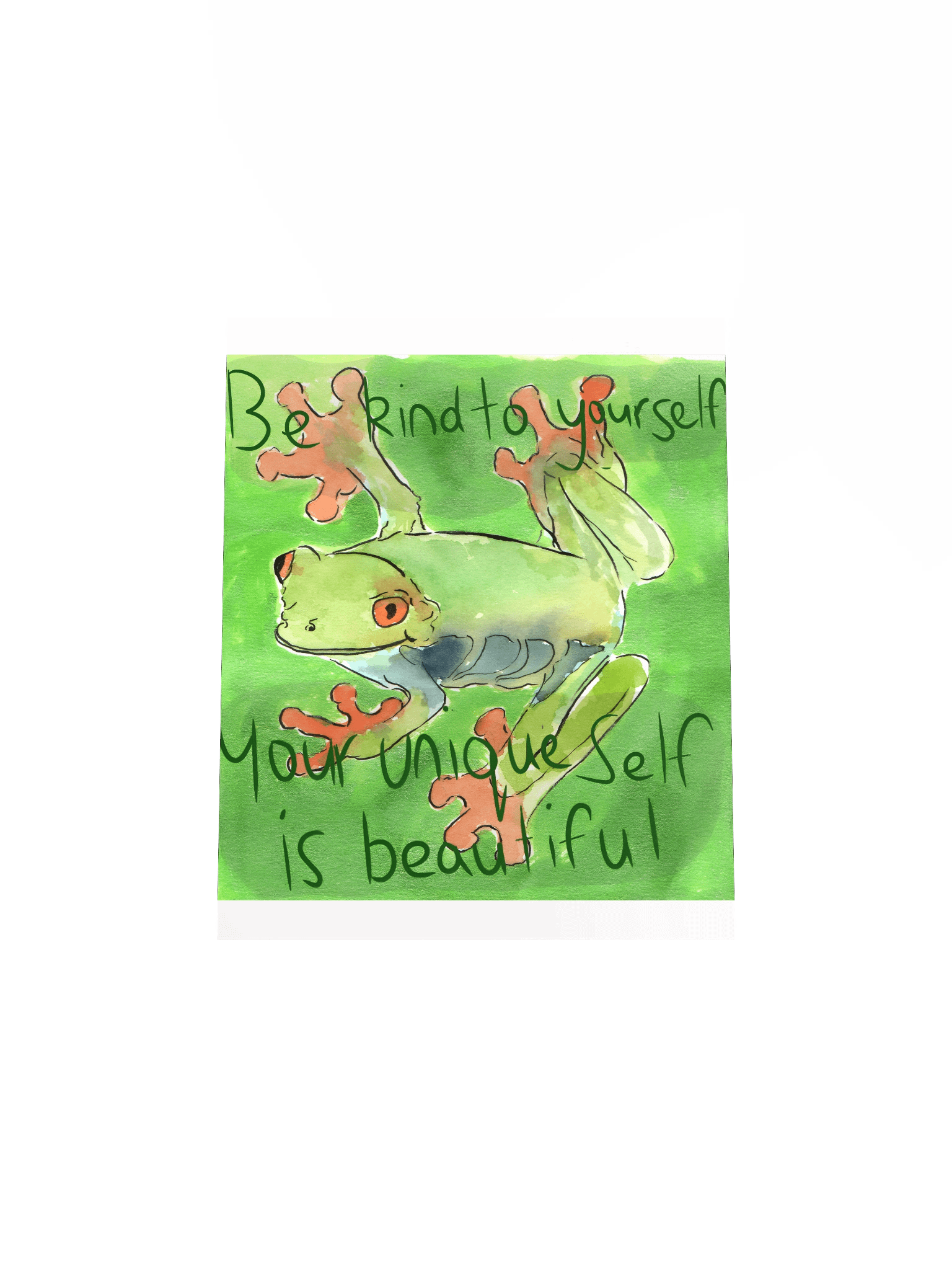 Froggie Affirmation 2 Print product image (13)