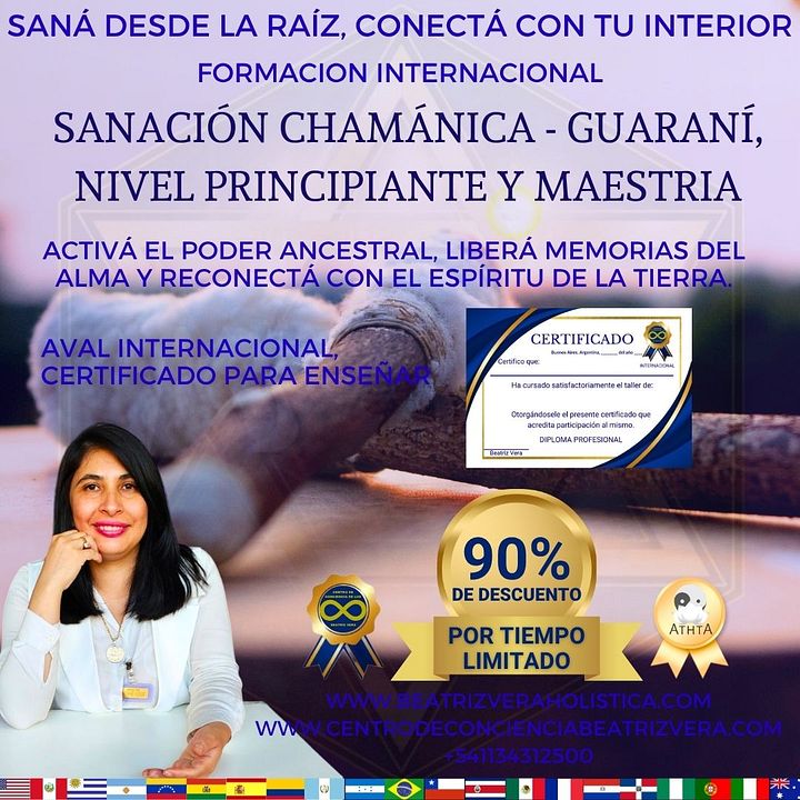 Sanación chamánica - guaraní con maestría (clases diferidas digitales) product image (1)