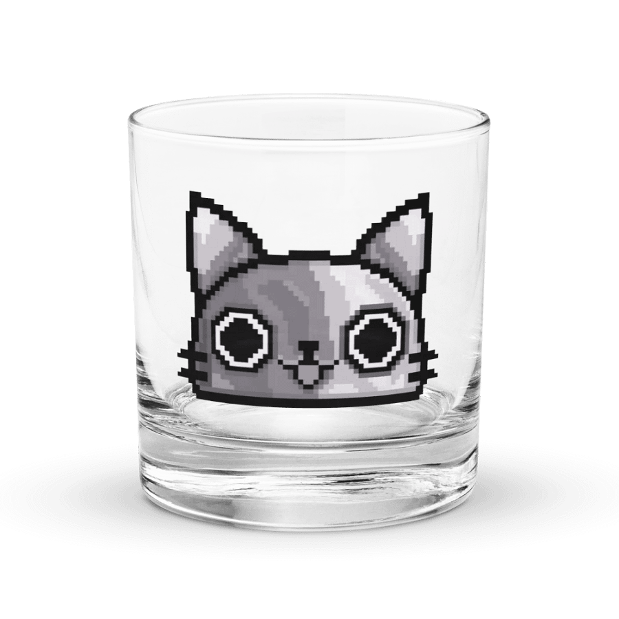 Silver Palico Rocks Glass product image (1)