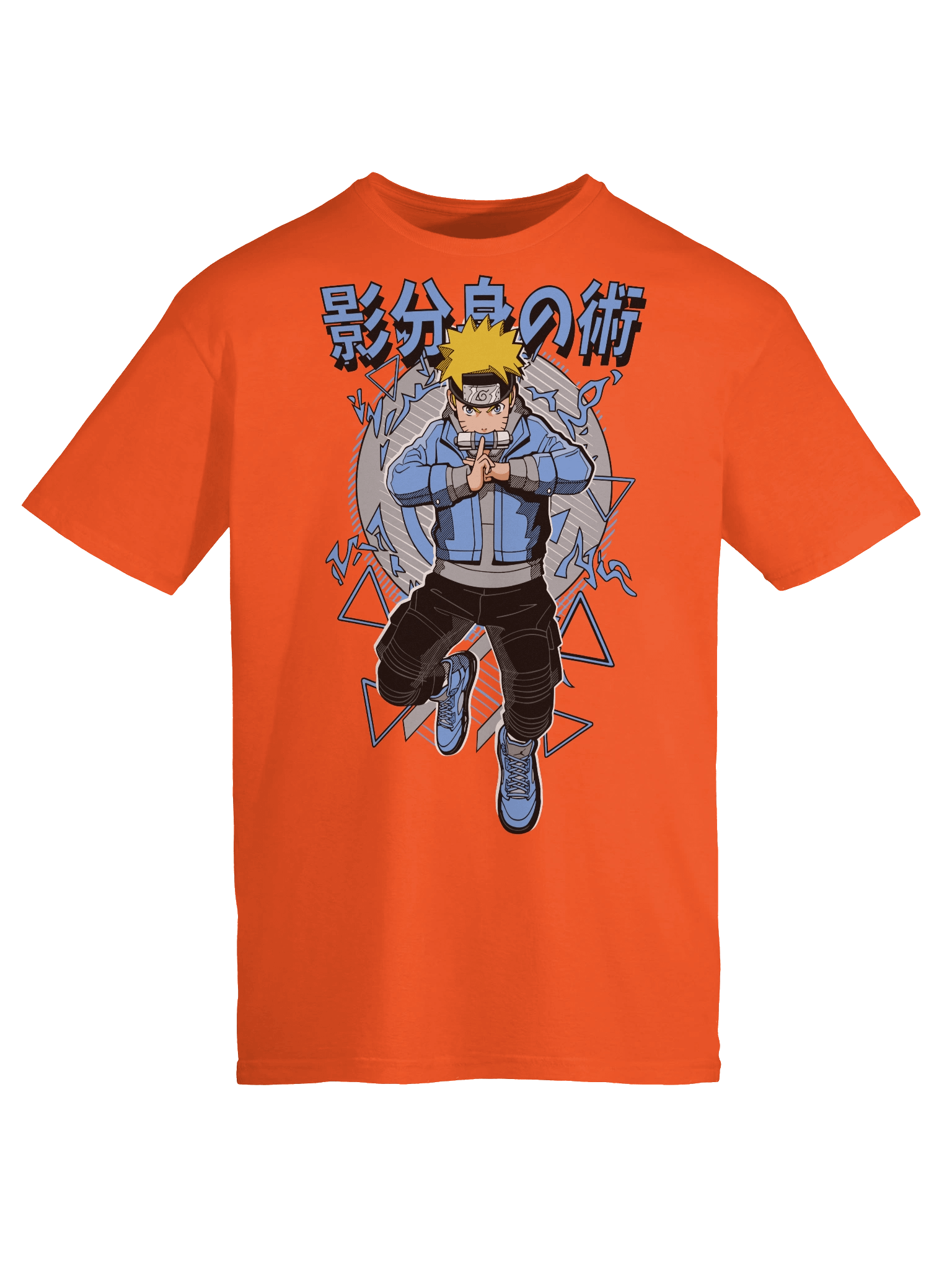 Naruto – Shadow Clone Jutsu Streetwear Edition – Gildan Softstyle T-Shirt product image (6)