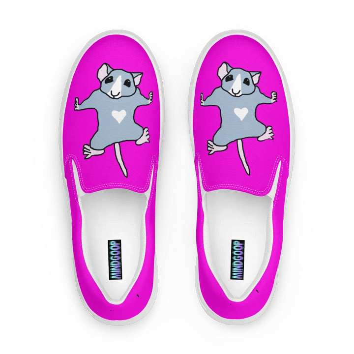 Splat rat PINK slip on canvas shoes (womens) product image (1)