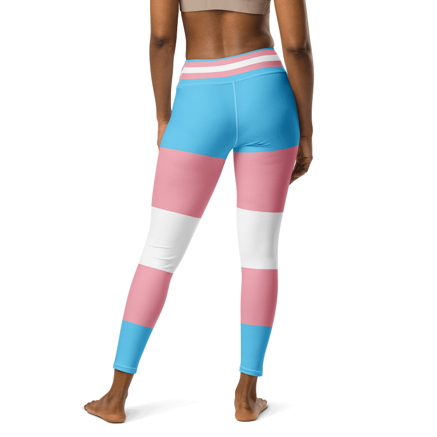 Trans Pride Flag Leggings product image (2)