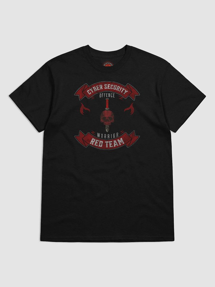 Cyber Security Red Team Warrior - Gildan Unisex T-Shirt (Heavyweight Classic Fit) - Front Print product image (1)