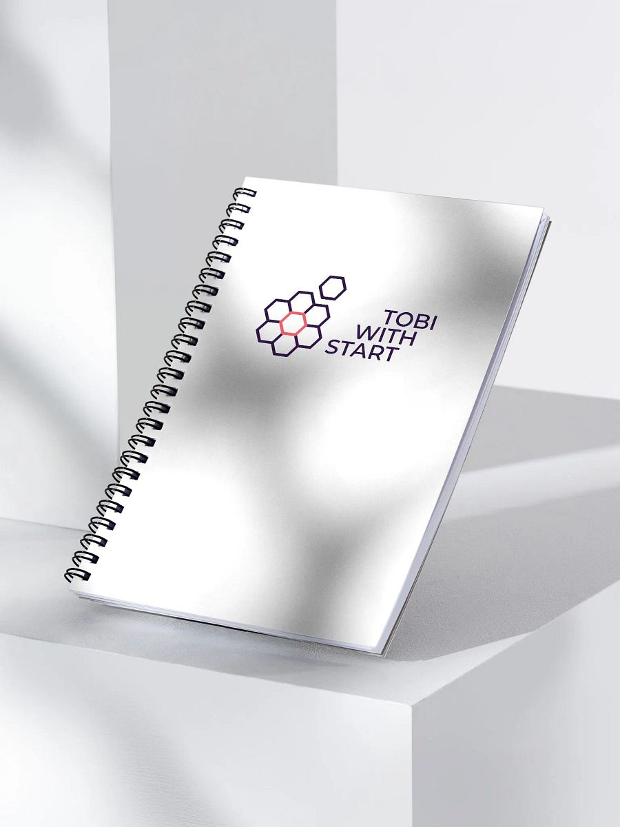 Spiral Notebook White product image (4)