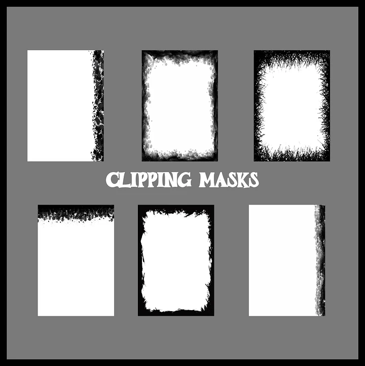 CLIPPING MASKS BUNDLE # 1 product image (1)