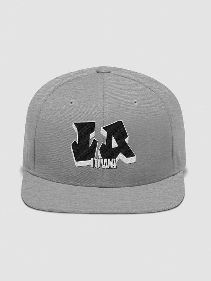 IOWA, IA, Graffiti, Yupoong Wool Blend Snapback Hat product image (1)